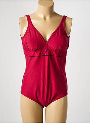 Maillot de bain 1 pièce rouge ROSE POMME femme