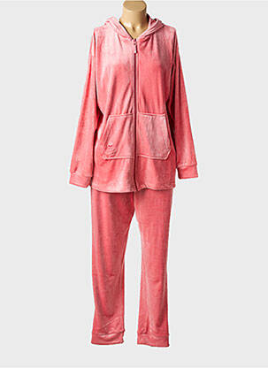 Ensemble pantalon manches longues rose SENORETTA femme