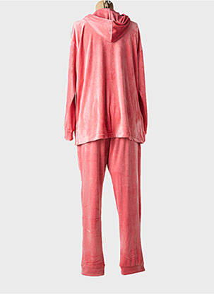 Ensemble pantalon coupe droite rose SENORETTA femme