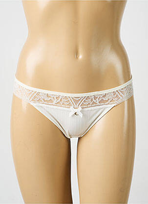 Tanga tanga blanc CHANTELLE femme