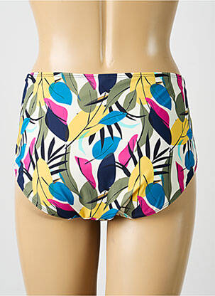 Bas de maillot de bain imprimé fantaisie culotte noir CHANTELLE femme