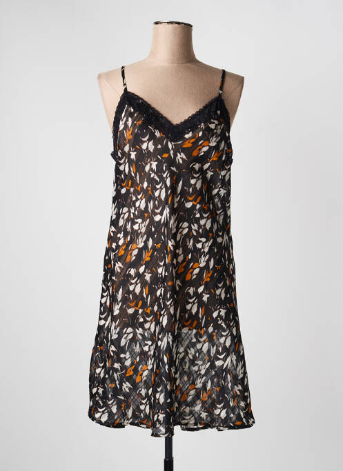 Nuisette/combinette col v noir ROSE POMME femme