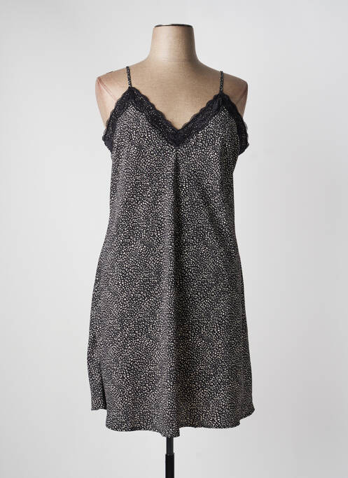 Nuisette/combinette col v noir ROSE POMME femme