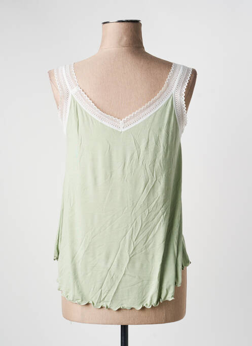 Top/caraco vert SOFTY femme