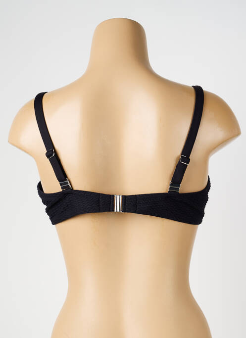 Haut de maillot de bain noir ANTIGEL femme
