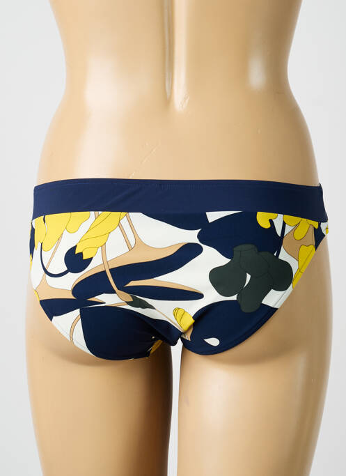 Bas de maillot de bain imprimé fantaisie culotte bleu CHANTELLE femme