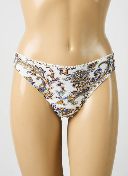 Tanga tanga blanc ANTIGEL femme
