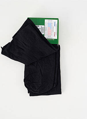 Collants imprimé fantaisie noir BERTHE AUX GRANDS PIEDS femme