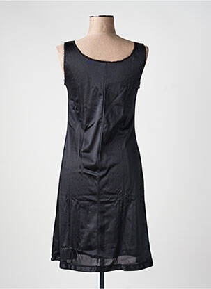 Nuisette/combinette effet matière satinée noir LINGERIE ELIZABETH femme