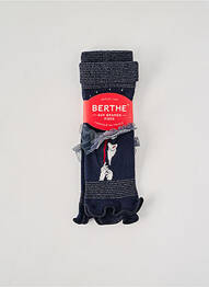 Mitaines stretch noir BERTHE AUX GRANDS PIEDS femme