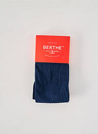 Collants légère et transparente bleu BERTHE AUX GRANDS PIEDS femme