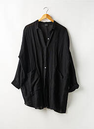 Veste casual col chemisier noir CREA CONCEPT femme