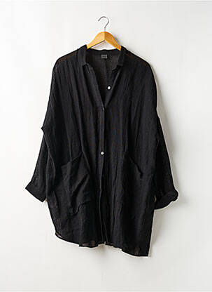 Veste casual col chemisier noir CREA CONCEPT femme