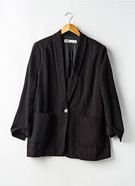 Blazer fermeture boutonnée sur le devant noir ZARA femme