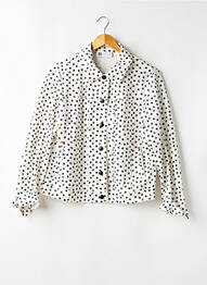 Veste casual col chemisier beige DIANA GALLESI femme