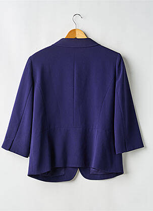 Blazer coupe cintrée bleu ELENA MIRO femme