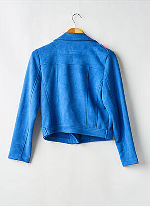 Veste casual col tailleur bleu Y'COO femme