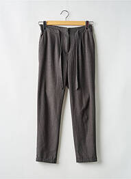 Pantalon chino taille normale taille normale gris CAMAIEU femme