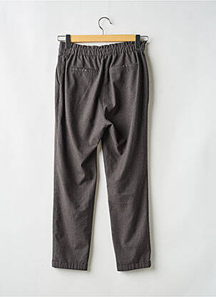 Pantalon chino taille normale taille normale gris CAMAIEU femme