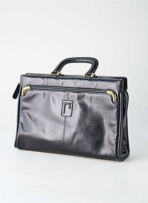 Sac multipoches forme rectangulaire noir SANS MARQUE femme