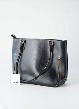 Sac fermeture zippée noir LAMARTHE femme
