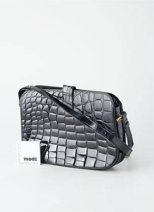 Sac multipoches forme rectangulaire noir SANS MARQUE femme