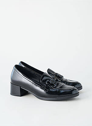 Mocassins effet froissé talon de 4 à 6cm noir GABOR femme