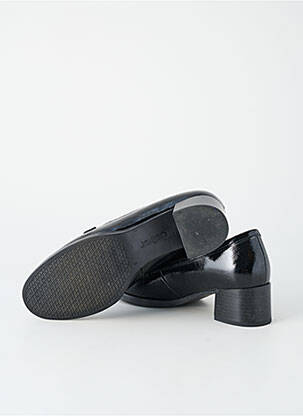 Mocassins effet froissé talon de 4 à 6cm noir GABOR femme