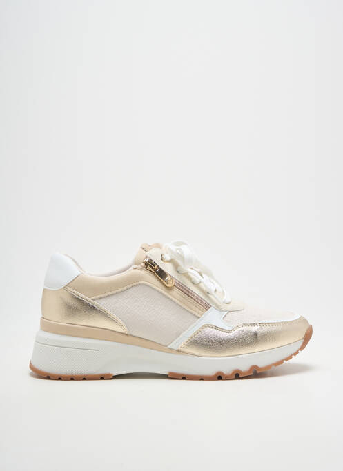 Baskets fermeture zip et lacets talon de 4 à 6cm or MARCO TOZZI femme