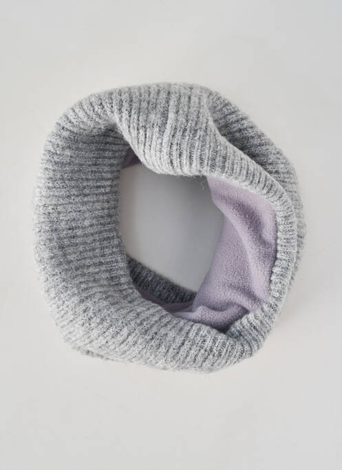Col / tour de cou stretch gris MONOPRIX femme