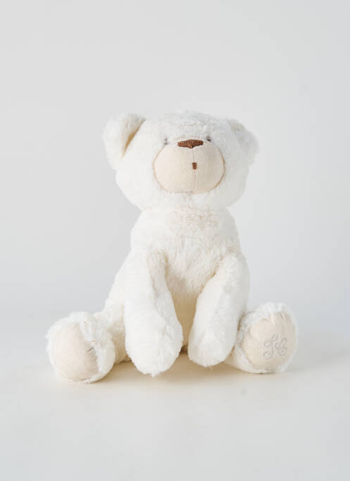Doudou blanc TARTINE ET CHOCOLAT enfant