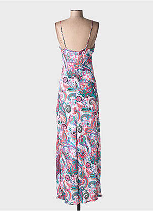 Robe de plage coupe cintrée blanc PINK PLANET femme