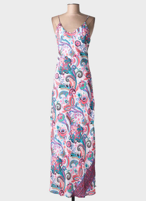 Robe de plage coupe cintrée blanc PINK PLANET femme