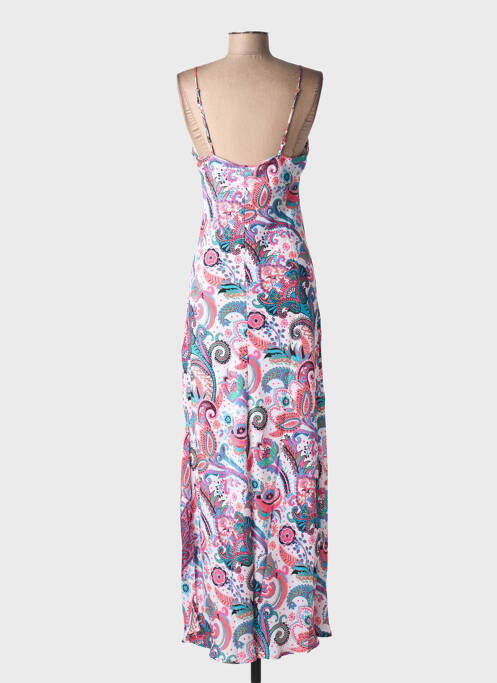 Robe de plage coupe cintrée blanc PINK PLANET femme
