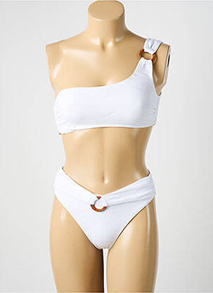 Maillot de bain 2 pièces stretch brassieres blanc BLUE LOBSTER femme