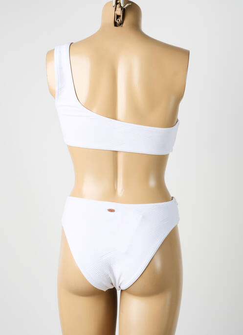 Maillot de bain 2 pièces stretch brassieres blanc BLUE LOBSTER femme