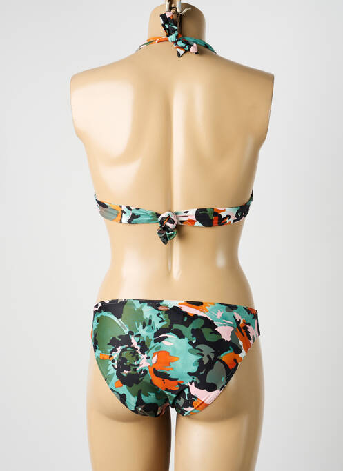 Maillot de bain 2 pièces stretch haut soutien-gorge avec mousse de rembourrage amovible vert BLUE LOBSTER femme