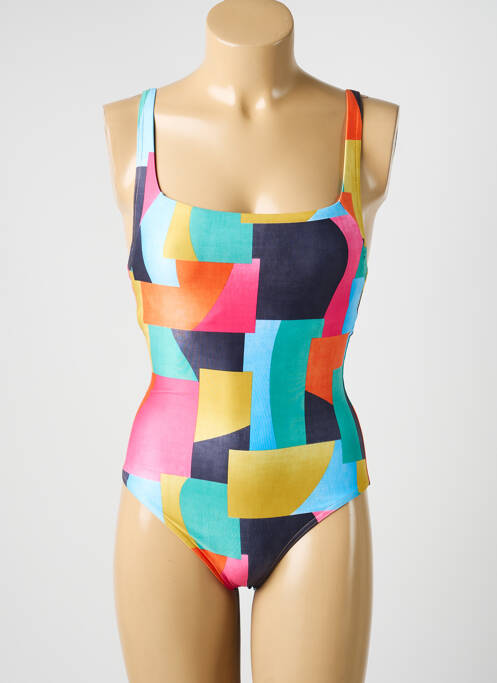 Maillot de bain 1 pièce stretch bleu BLUE LOBSTER femme
