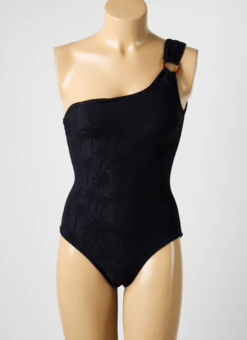 Maillot de bain 1 pièce stretch noir BLUE LOBSTER femme