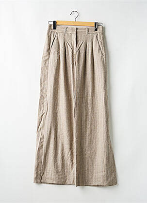 Pantalon chino taille normale taille normale beige ME+EM femme