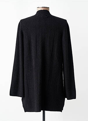 Gilet manches longues stretch noir CARTA LIBERA femme