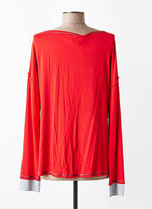 T-shirt manches longues manches longues rouge ELISA CAVALETTI femme