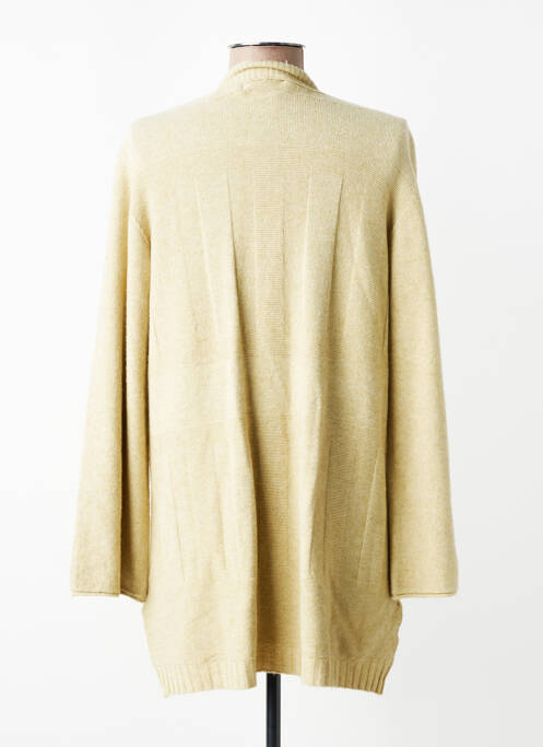 Gilet manches longues stretch vert CARTA LIBERA femme