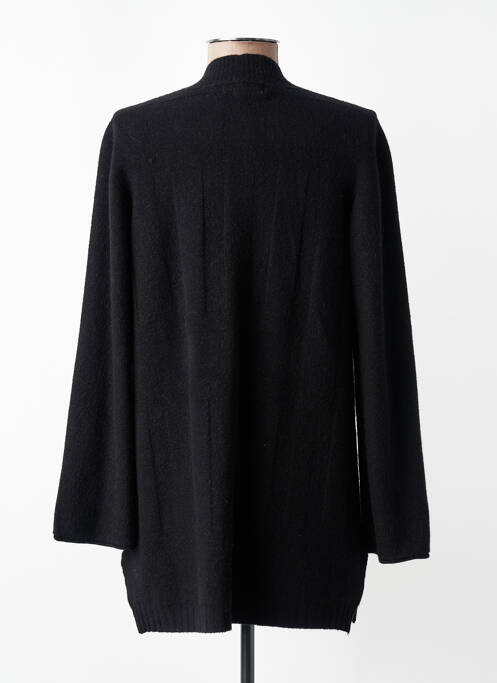 Gilet manches longues stretch noir CARTA LIBERA femme