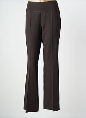 Pantalon droit stretch taille normale noir ENTRACTE femme