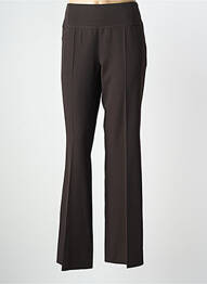 Pantalon droit stretch taille normale noir ENTRACTE femme
