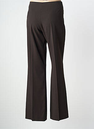 Pantalon droit stretch taille normale noir ENTRACTE femme