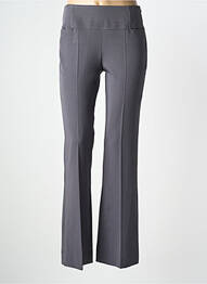 Pantalon droit stretch taille normale gris ENTRACTE femme