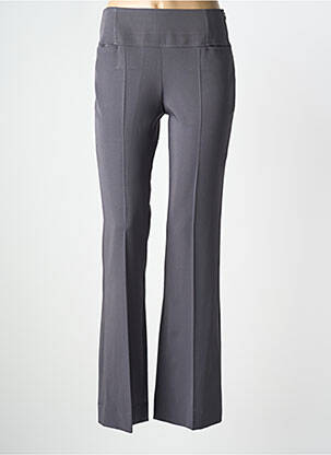 Pantalon droit stretch taille normale gris ENTRACTE femme