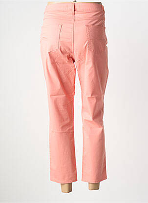 Pantalon 7/8 stretch taille normale orange KANOPE femme